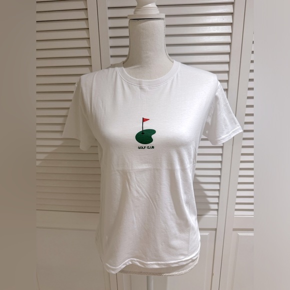 NWT Recreational Habits White Golf Club Short Size XS - Picture 3 of 8